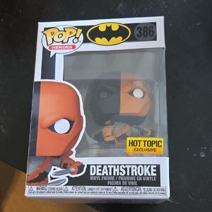 Funko Deathstroke Vinyl Figure in Orange and Black